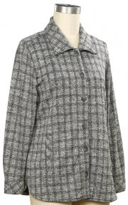 8591 N Touch Plaid Jacket