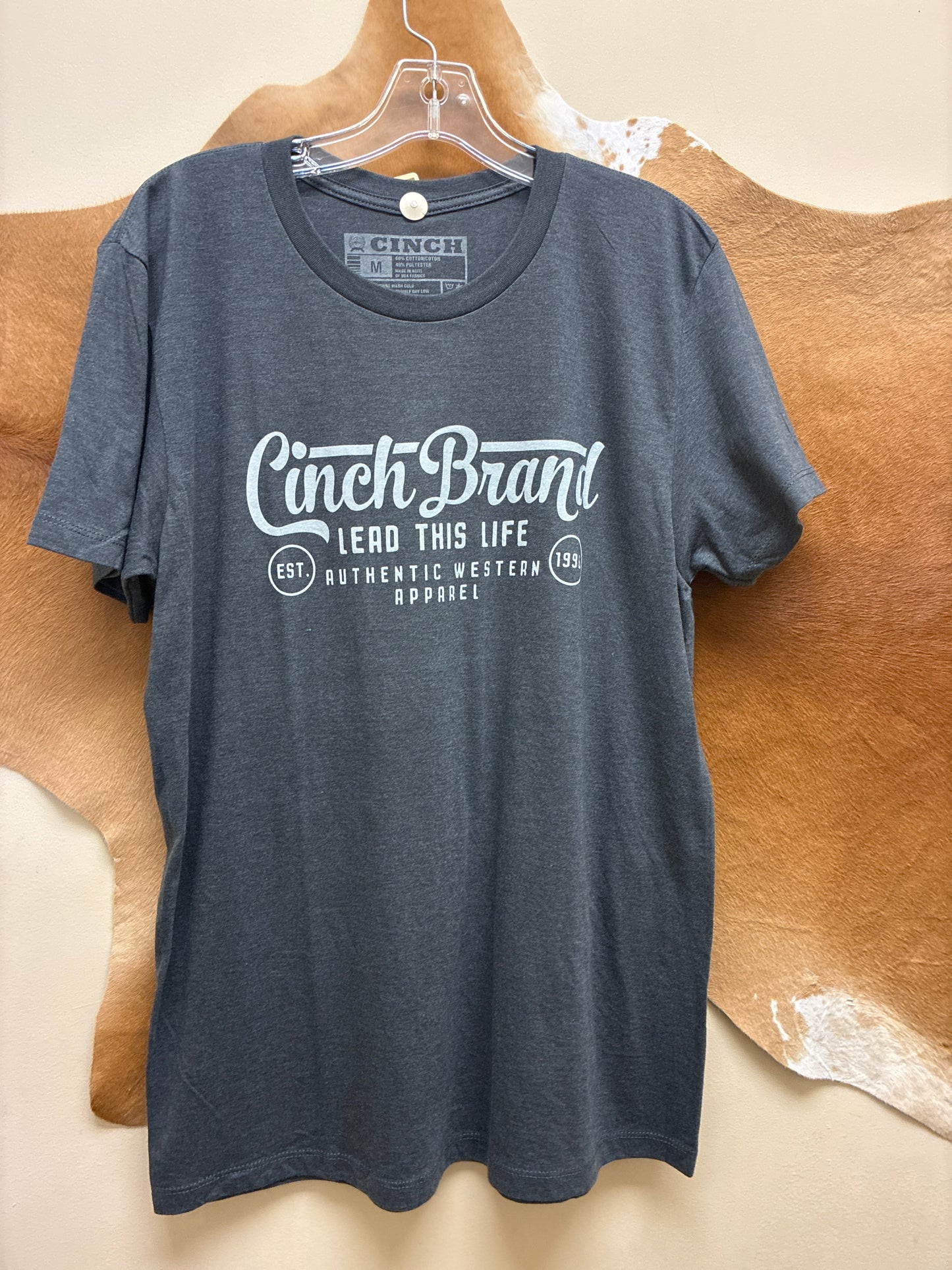 MTT1690727 Men's Cinch Short Sleeve Navy T Shirt