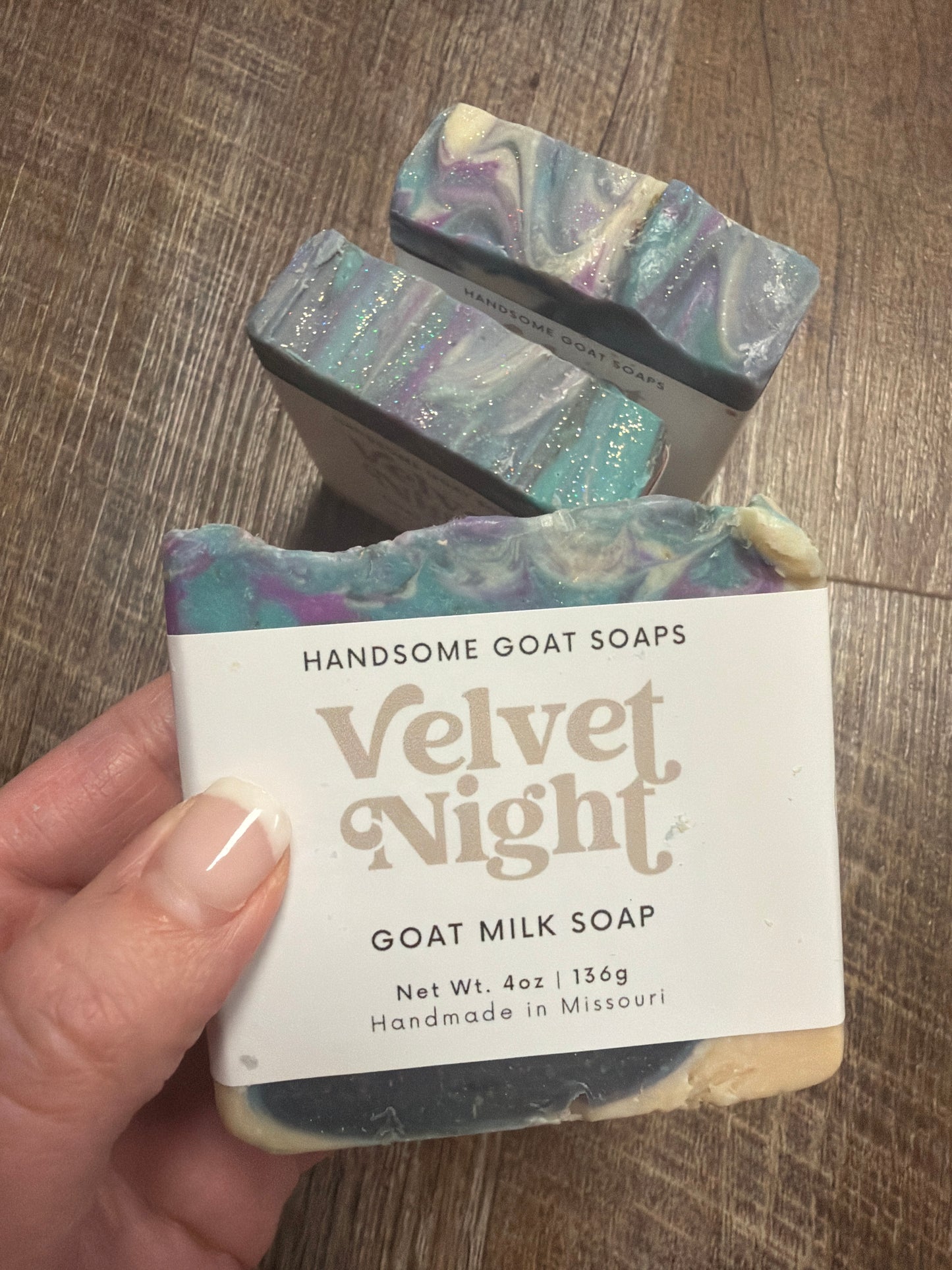 Handsome Goat Soaps - Velvet Night Bar