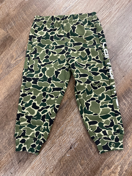 CK8450-CR34 Carhartt Fleece Camo Logo Sweatpants