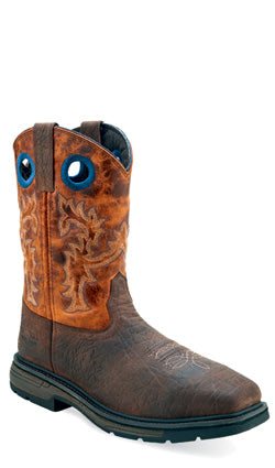 98403 Men's Old West Steel Toe Brown