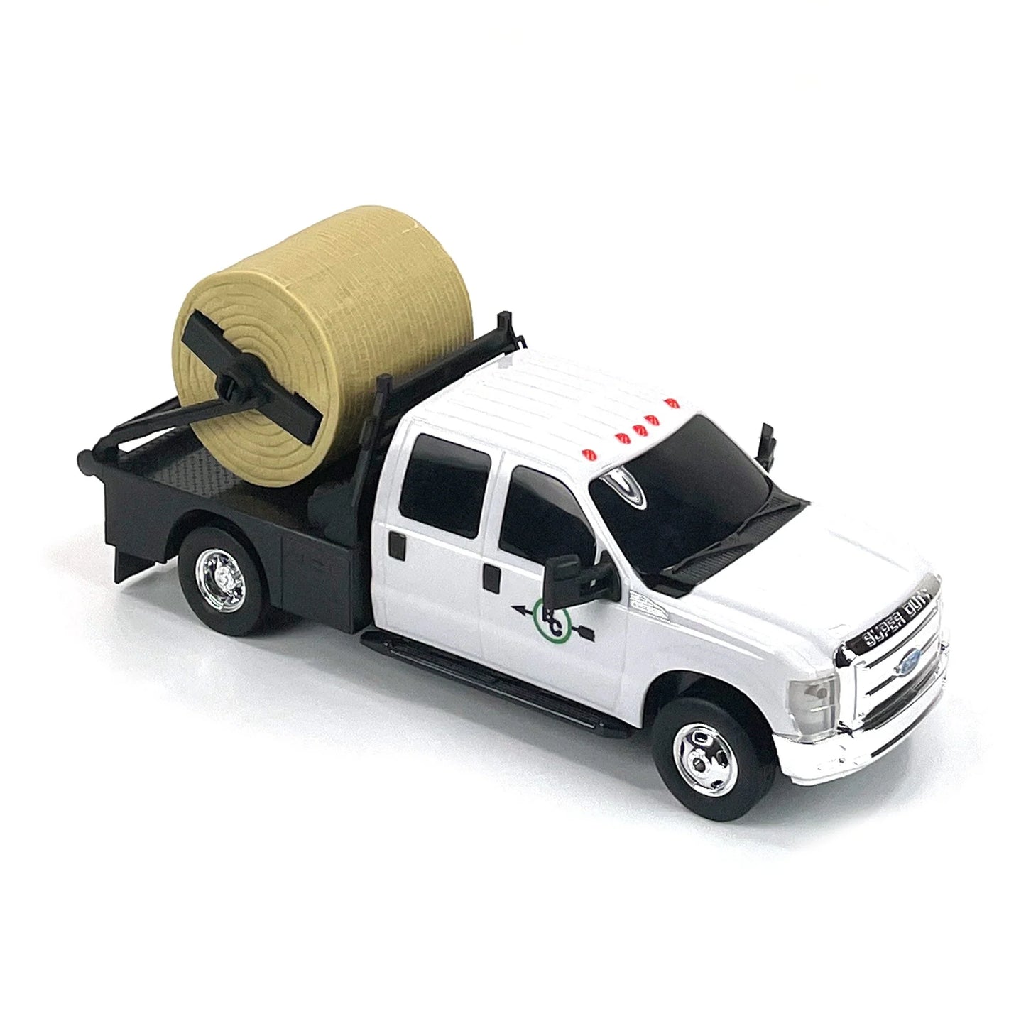 474 Big Country Toys Ford Flatbed Hay Truck with Hay Bale