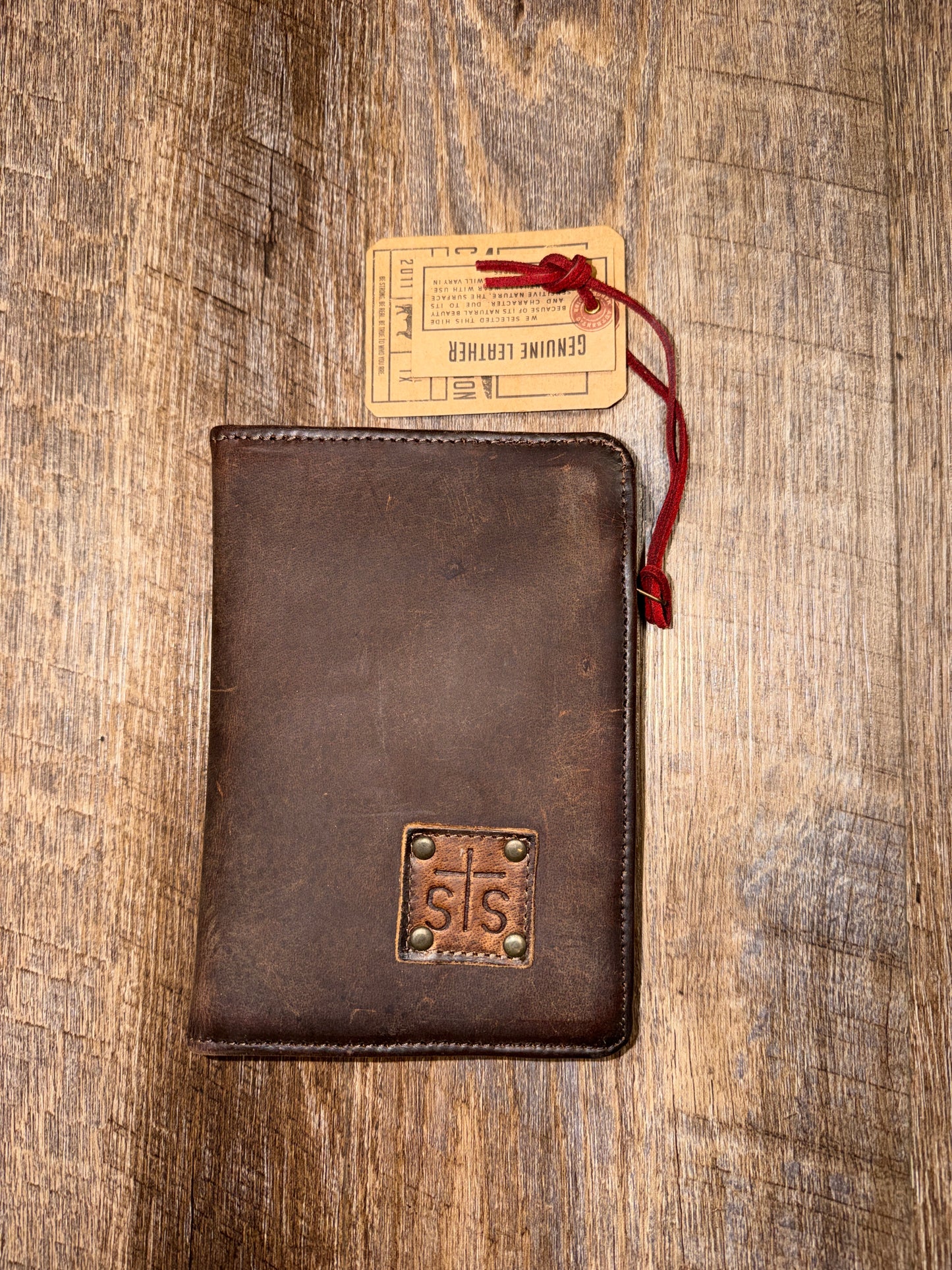 STS34050 STS Baroness Brown Leather Magnetic Wallet