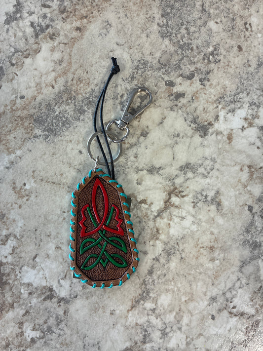 S-11631 Myra Prairie Spring Key Fob