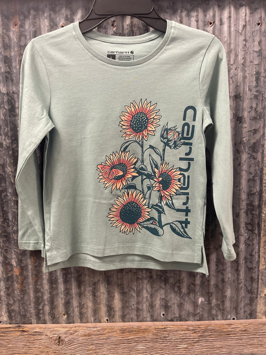 CA7137-GH5 Carhartt Long-Sleeve Sunflower T-Shirt