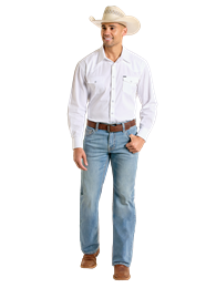 BM0SD06687 Rock & Roll Double Barrel Boot Cut Jeans