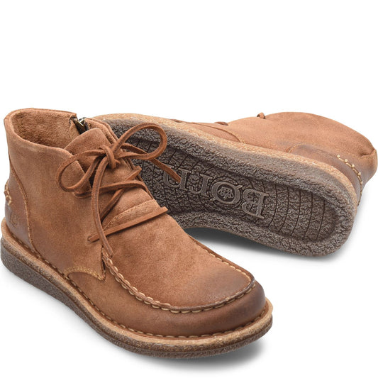 BR0044892 Born Ladies Shoes Analia Distressed Tan Clay