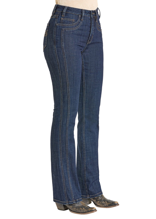 BW4HD07198 Rock & Roll Bootcut Jeans