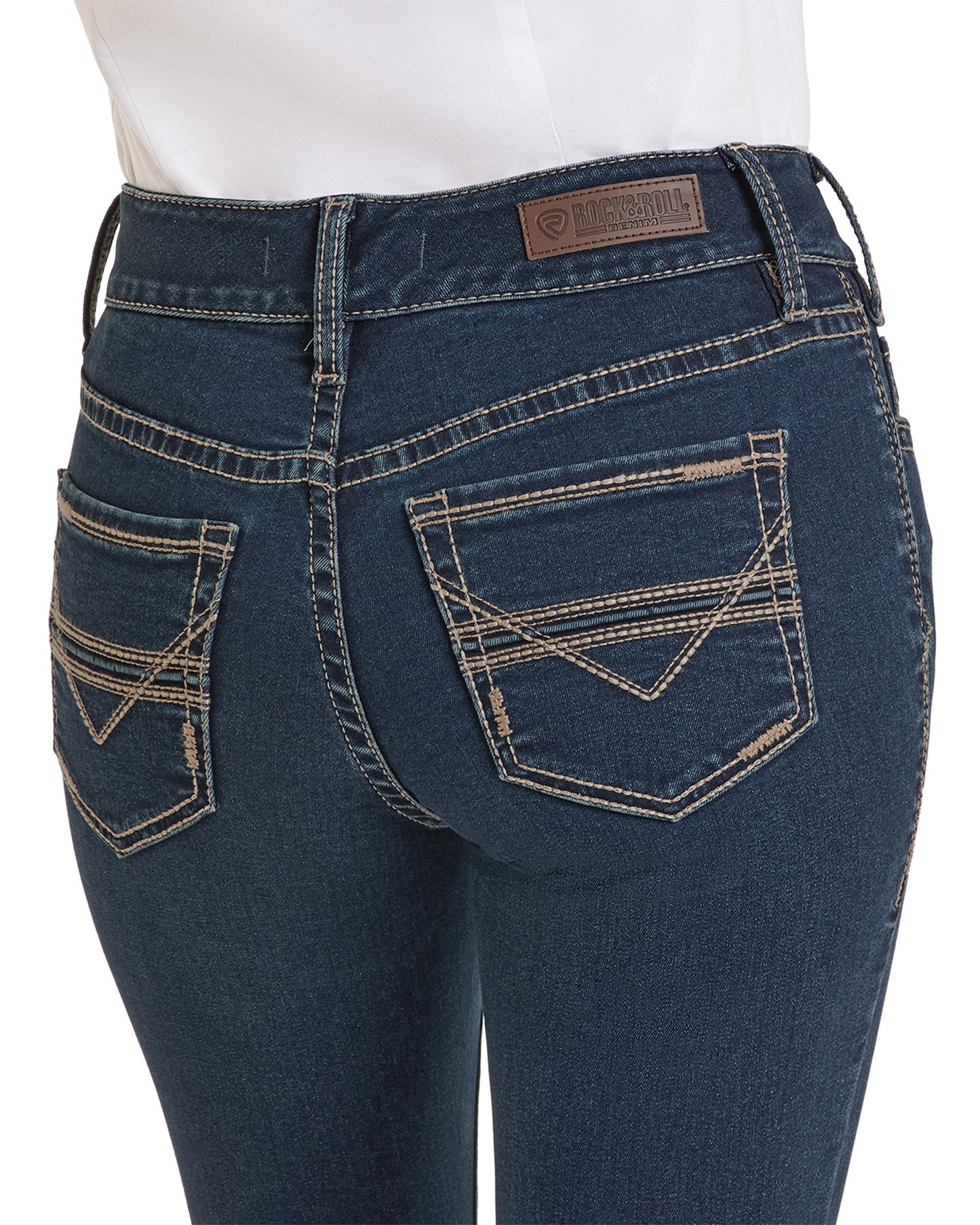 BW4RD07204 Rock & Roll Riding Jean