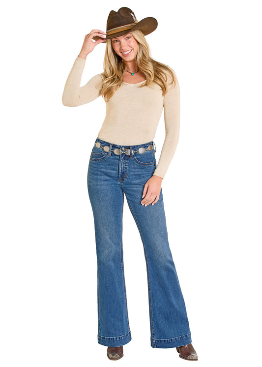 BW5HD07884 Rock & Roll Trouser Jean