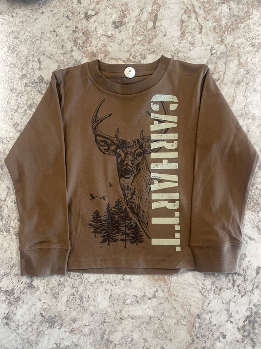 CA6762 CD29 Carhartt Boys' Graphic Long Sleeve Tee