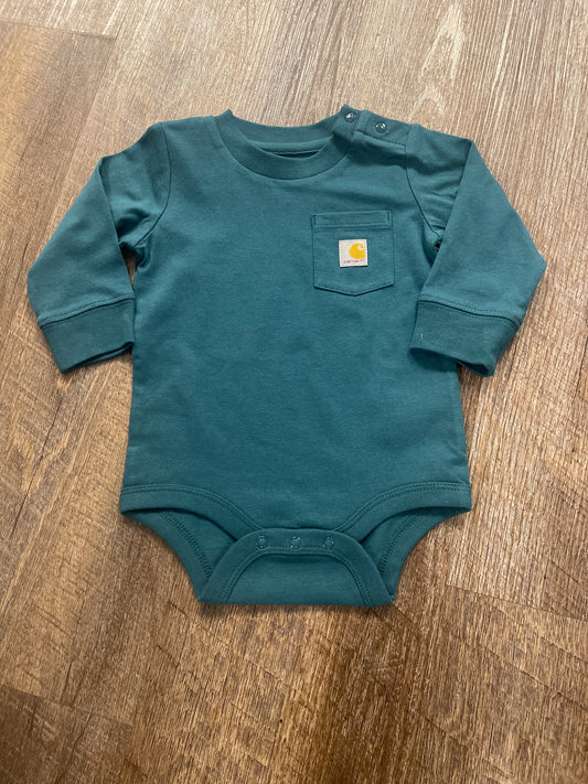 CA5011-GM1 Carhartt Long-Sleeve Pocket Bodysuit