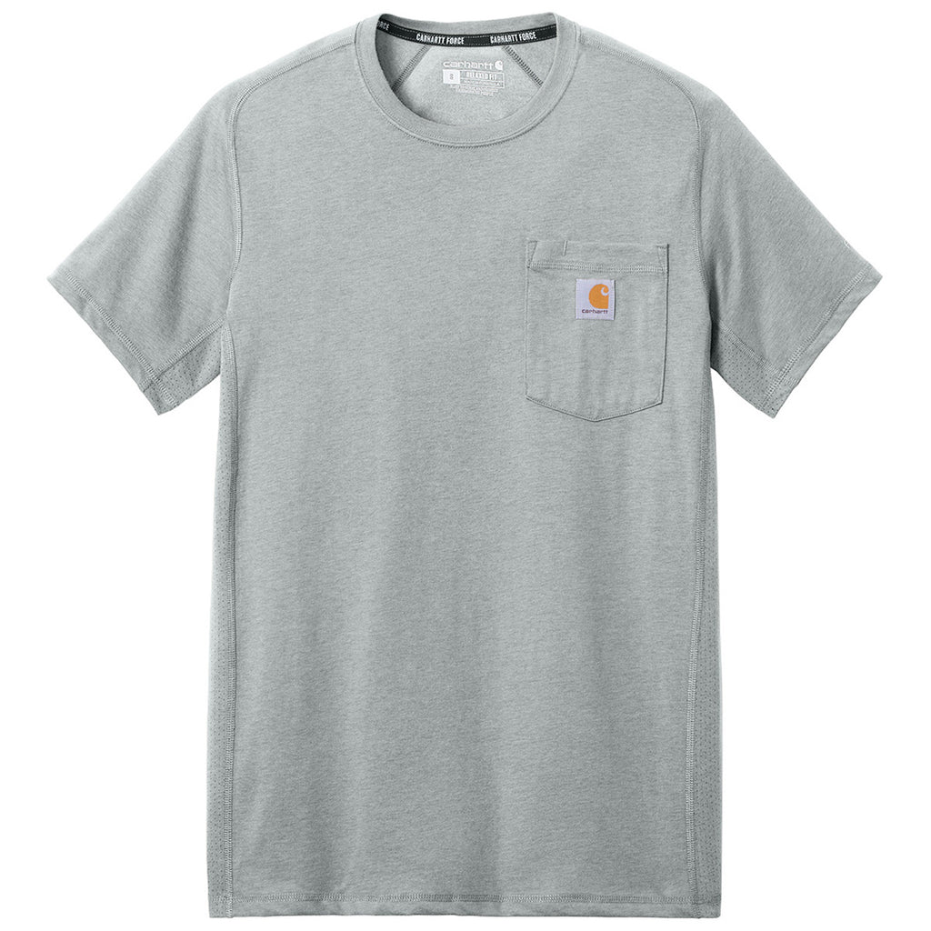 106652-HGY Carhartt Force® Relaxed Fit Short-Sleeve Pocket T-Shirt
