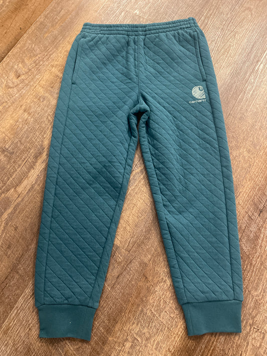 CK9493-GM1 Carhartt Quilted Jersey Logo Sweatpants