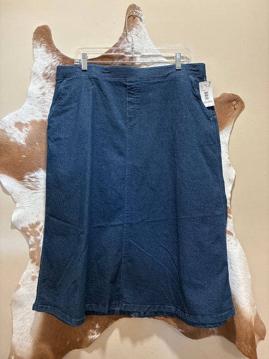 2458 Southern Lady Women's Denim Skirt