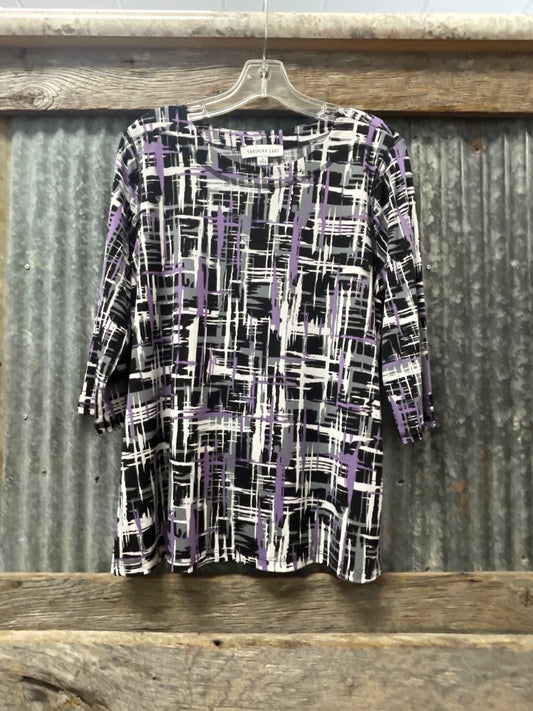 42Q2 Southern Lady 3/4 Sleeve Top