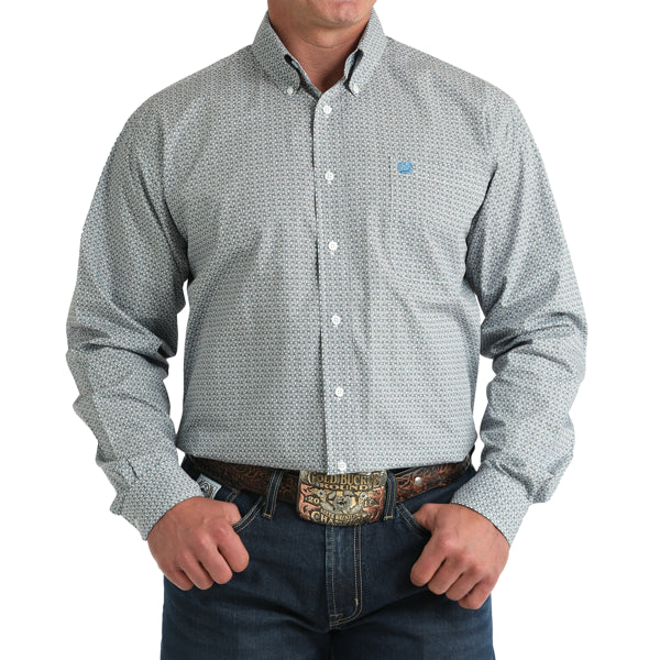 MTW1105999 Cinch Print Button Up Shirt