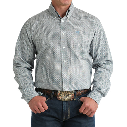 MTW1105999 Cinch Print Button Up Shirt