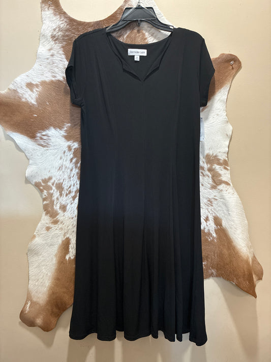 6389 Southern Lady Women's Black Dress