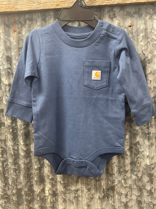 CA5011-UT3 Carhartt Long-Sleeve Pocket Bodysuit