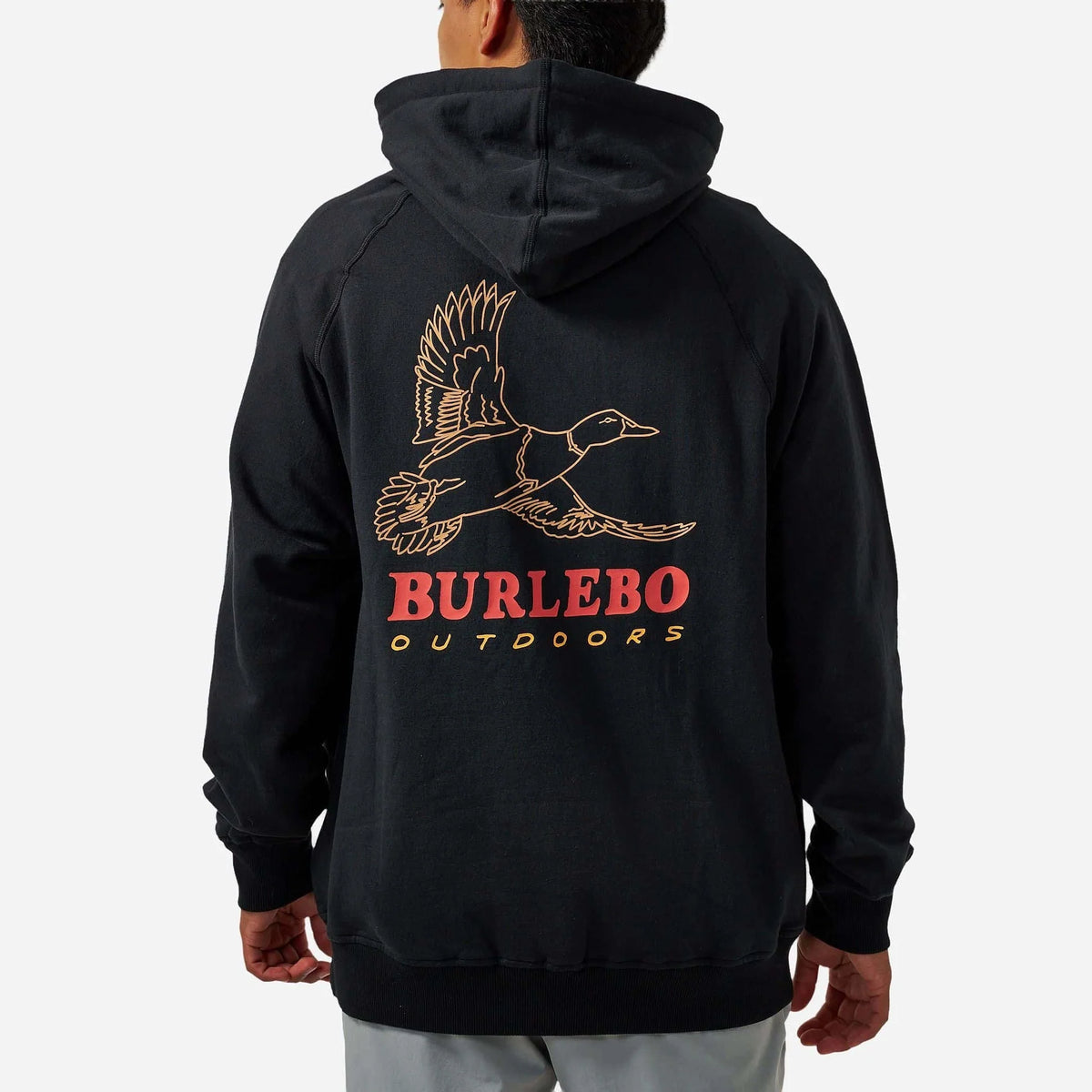 FH-DKW-BLK Burlebo Men's Hoodie