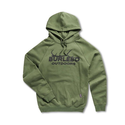 FH-EH-O Burlebo Elk Horn Olive Hoodie