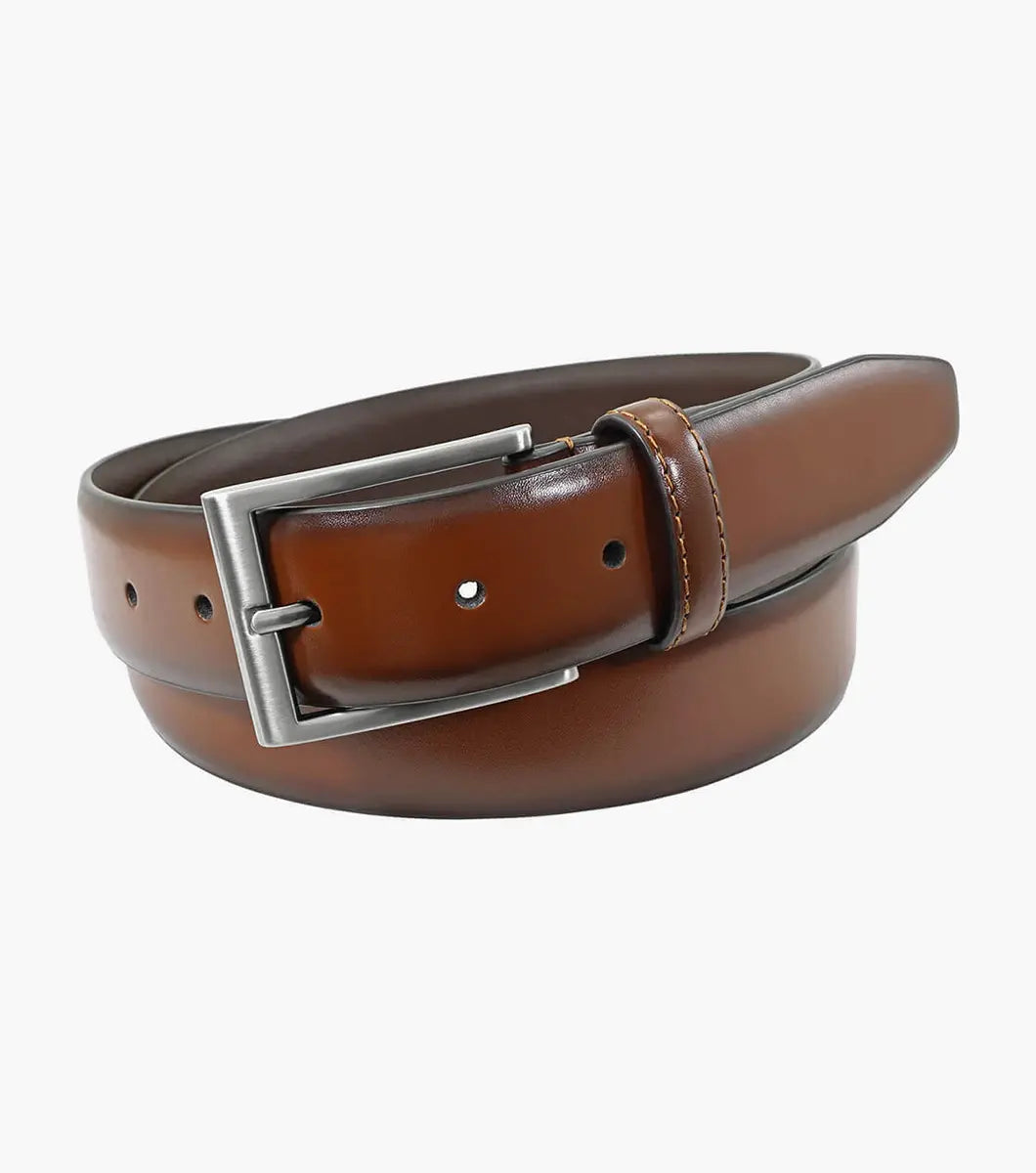 FL5006 - 220 Florsheim Carmine Leather Belt Brown Scotch