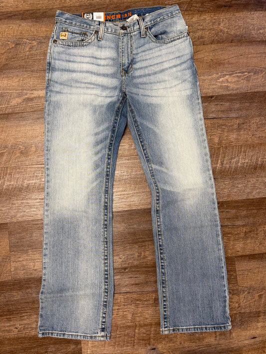 MB33536001 Men's Ian Cinch Mid Rise Slim Bootcut Jeans