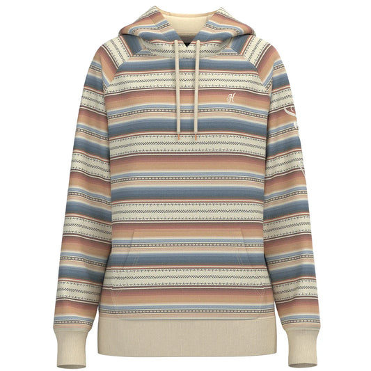 HH360TNSP-Y Hooey Girl's Tan/Serape Hoodie