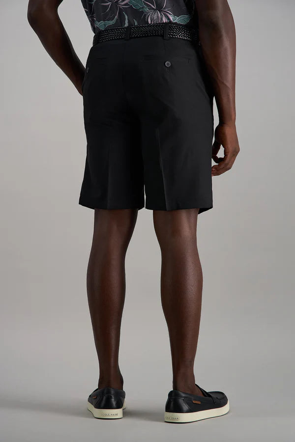 HS00438 Men's Haggar Cool 18 Pro Shorts 001 Black