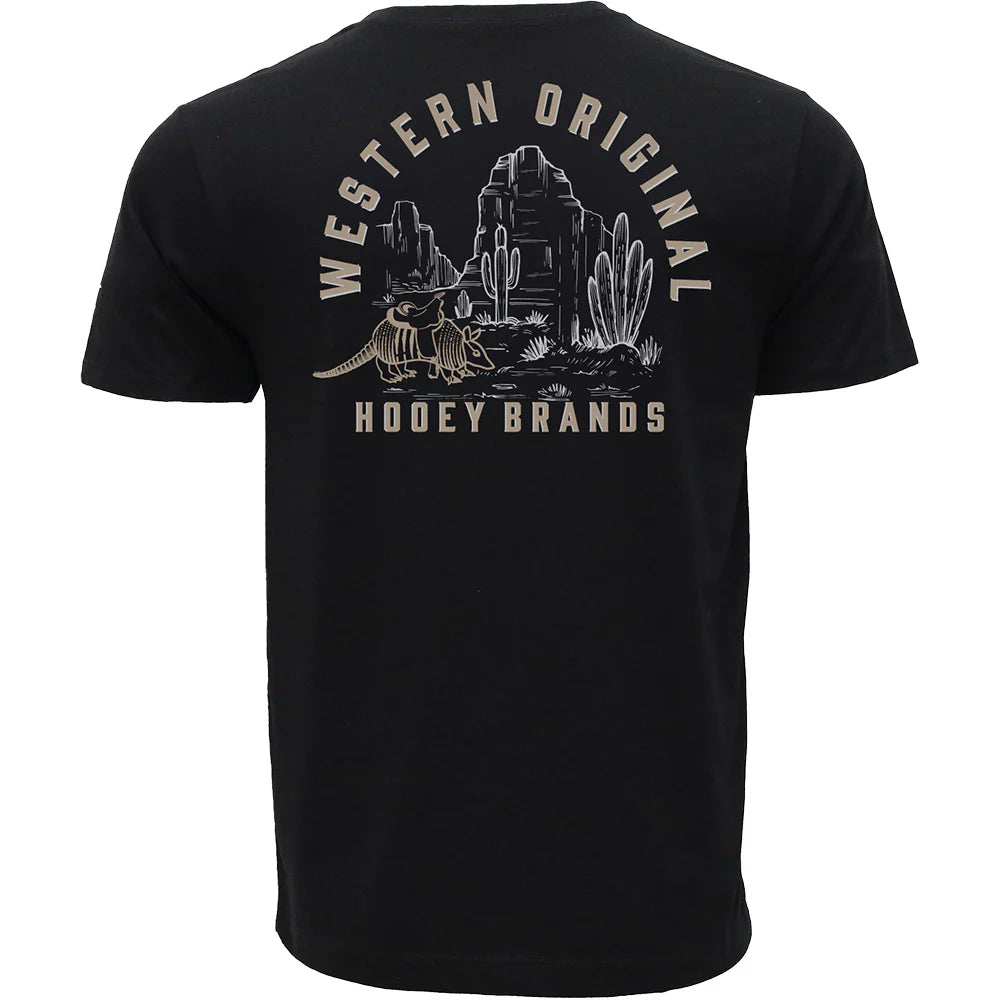 HT1889BK Hooey Desert Dillo T Shirt