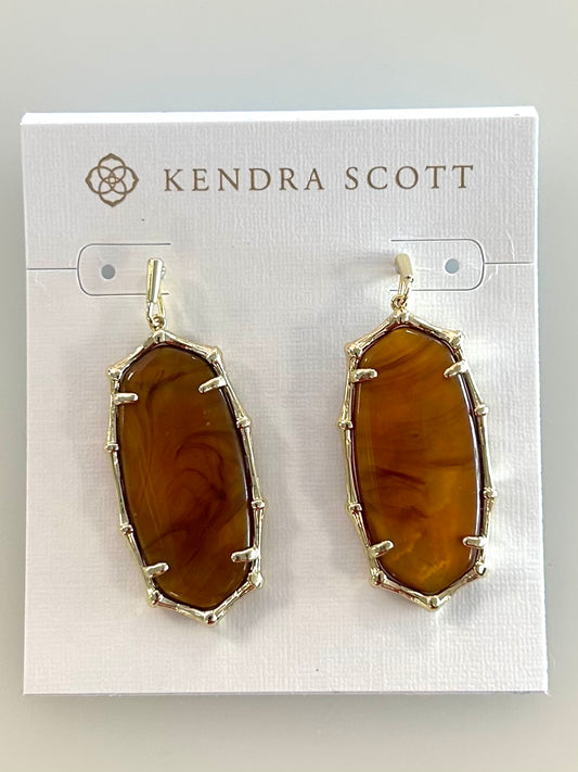 9608872234 Elle Bamboo Gold Kendra Scott