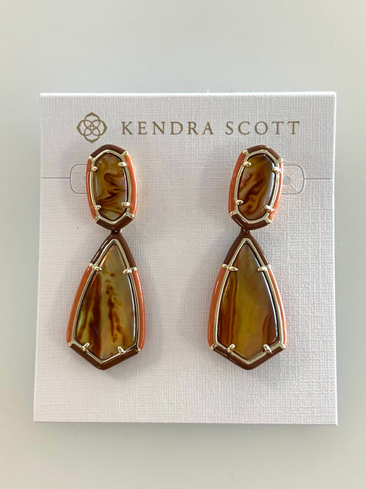 9608872142 Camry Gold Earrings Kendra Scott
