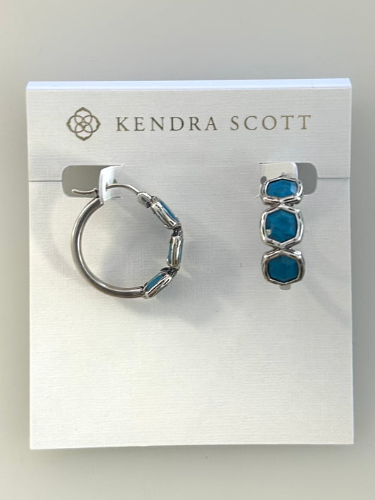9608867445 Maura Hoop Earrings Kendra Scott