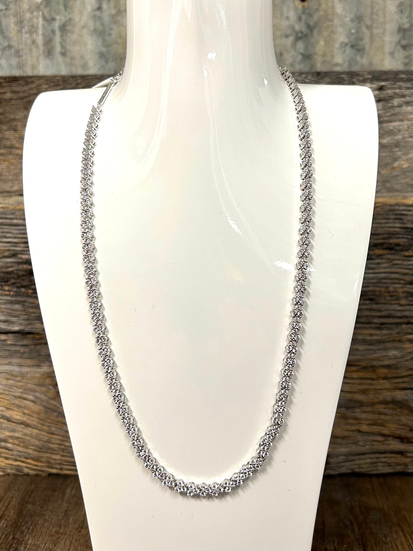 9608868127 Emery Tennis Necklace Rhd Kendra Scott