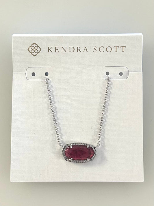 4217717616 Elisa Rhodium Berry Necklace Kendra Scott