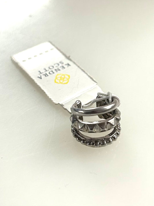4217719599 Silver Ear Cover Kendra Scott