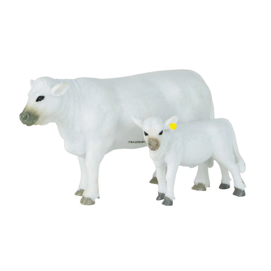 423E Charolais Cow & Calf