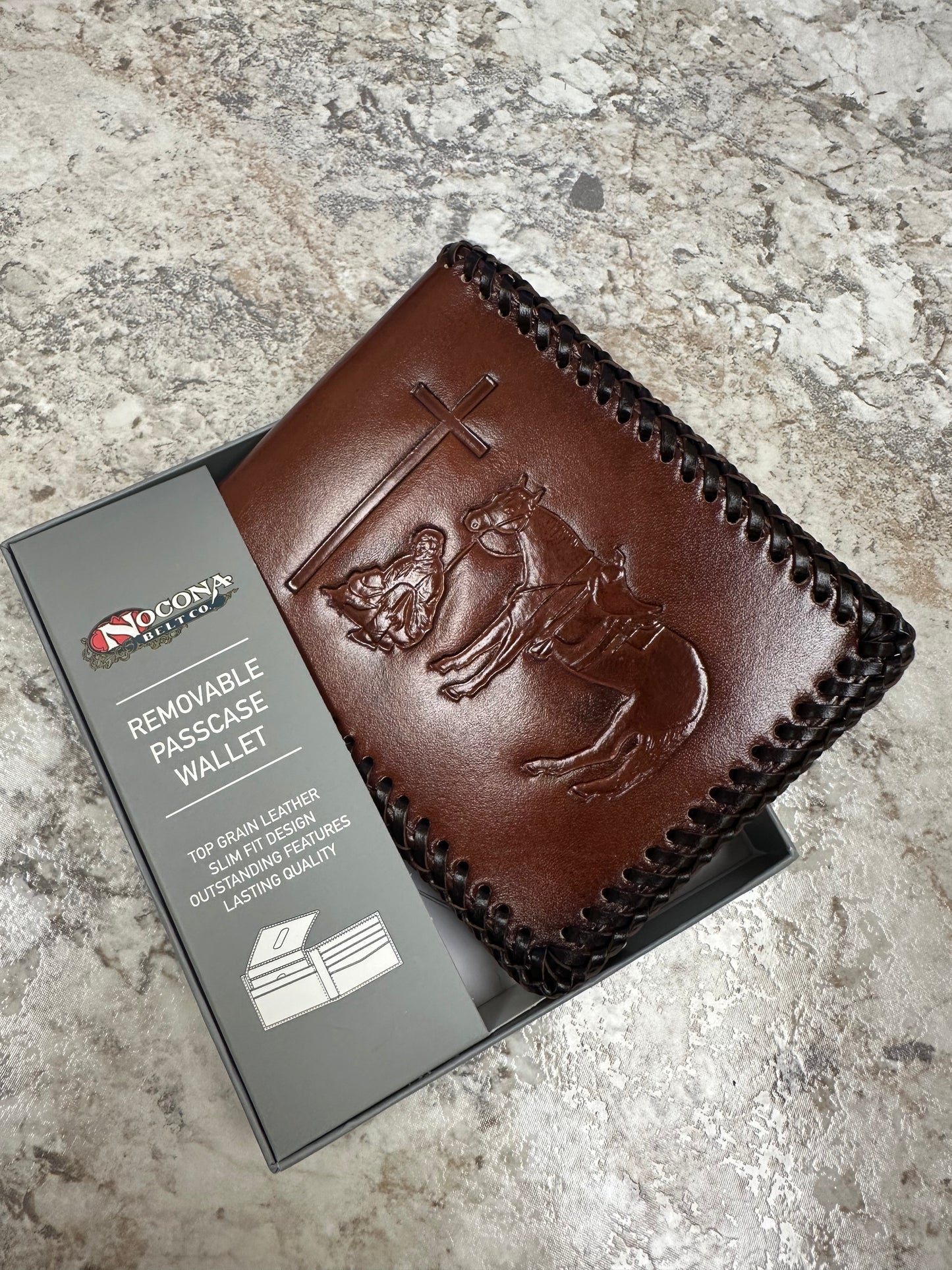 N5413908 Praying Cowboy Bifold Wallet