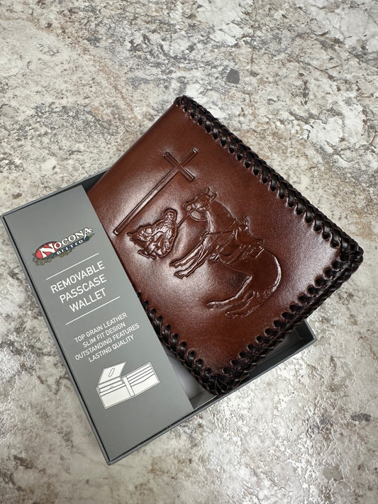 N5413908 Praying Cowboy Bifold Wallet