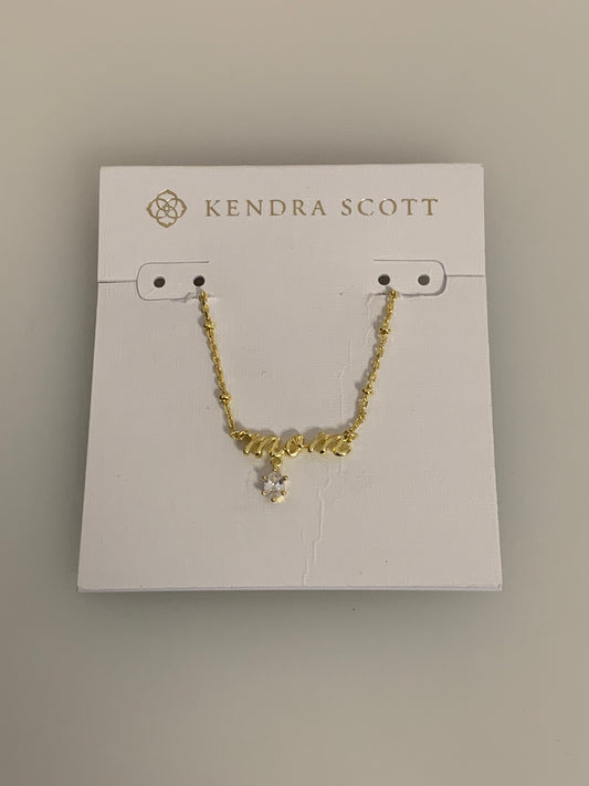 9608877959 Kendra Scott Mom Crystal Pendant Necklace