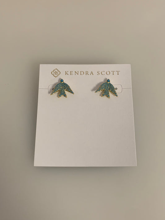 9608873079 Kendra Scott Melody Bird Earrings
