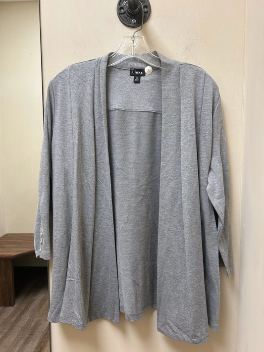 8578 Links Long Sleeve Solid Knit Jacket