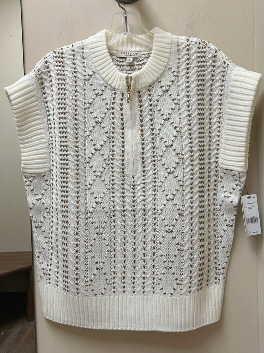 LM8H58SR05 Liverpool Cap Sleeve Dolman Sweater Top