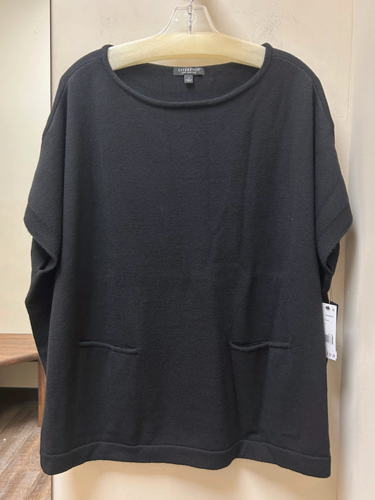 LM8H59SR20 Liverpool 1/2 Sleeve Boat Neck Top