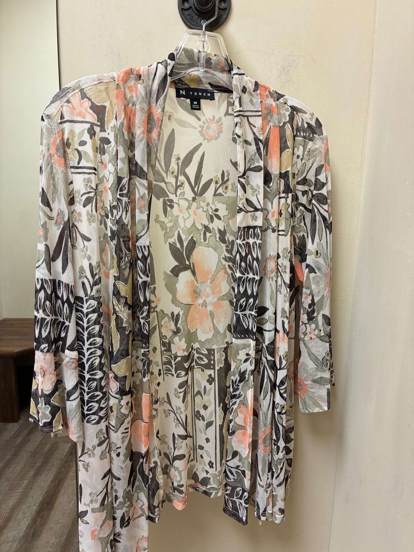 8609 Southern Lady Morning Glory 3/4 Mesh Cover Up