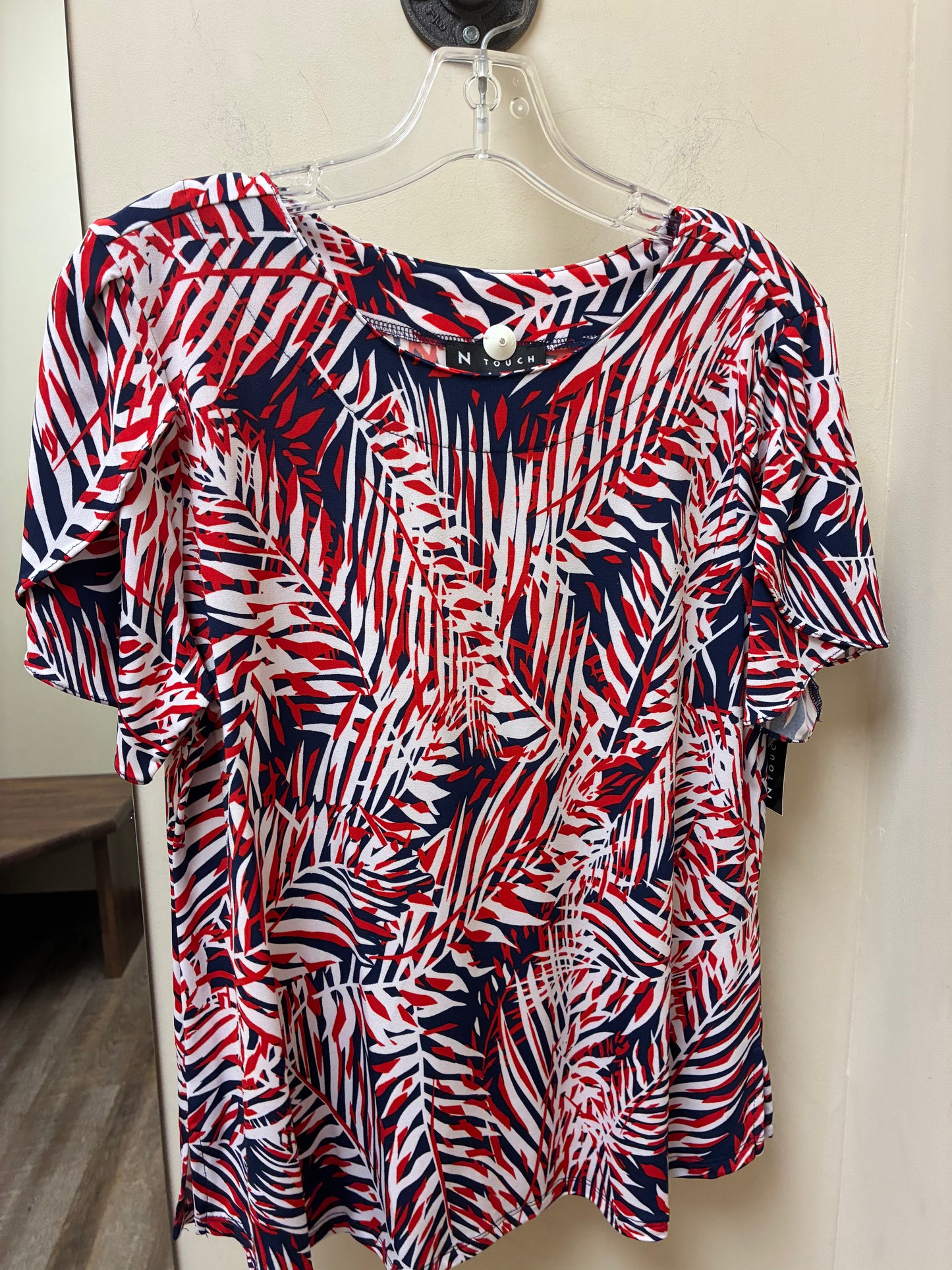 43Q1 Southern Lady Inhabit Joy Short Sleeve Petal Top