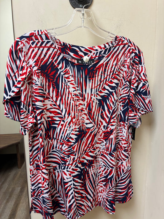 43Q1 Southern Lady Inhabit Joy Short Sleeve Petal Top