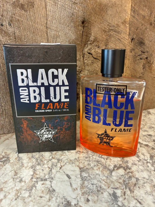 PBR Black And Blue Flame Cologne