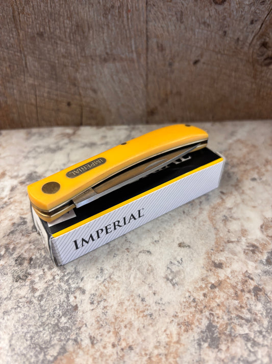 IMP22Y Imperial Yellow Folding Pocketknife
